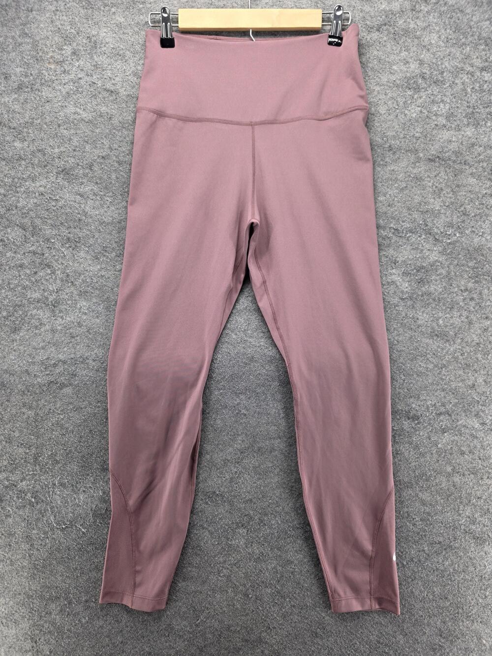 Nike Leggings Womens M Pink Ankle Dri-FIT Elastic Waist Stretch 27 Inseam